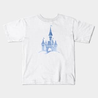 Castle Inspired Silhouette Kids T-Shirt